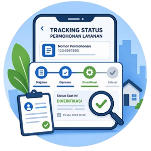 Tracking Status Permohonan Layanan Publik Sudah Aktif